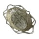 Oval Hurmalık Metal - Gümüş