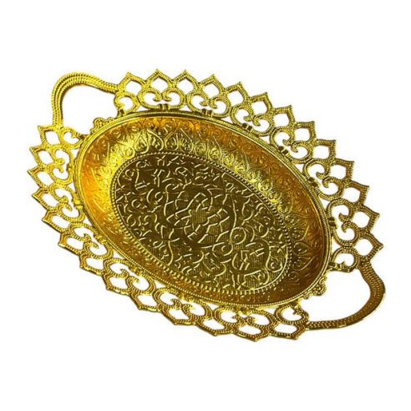 Dantel Hurmalık Metal - Gold