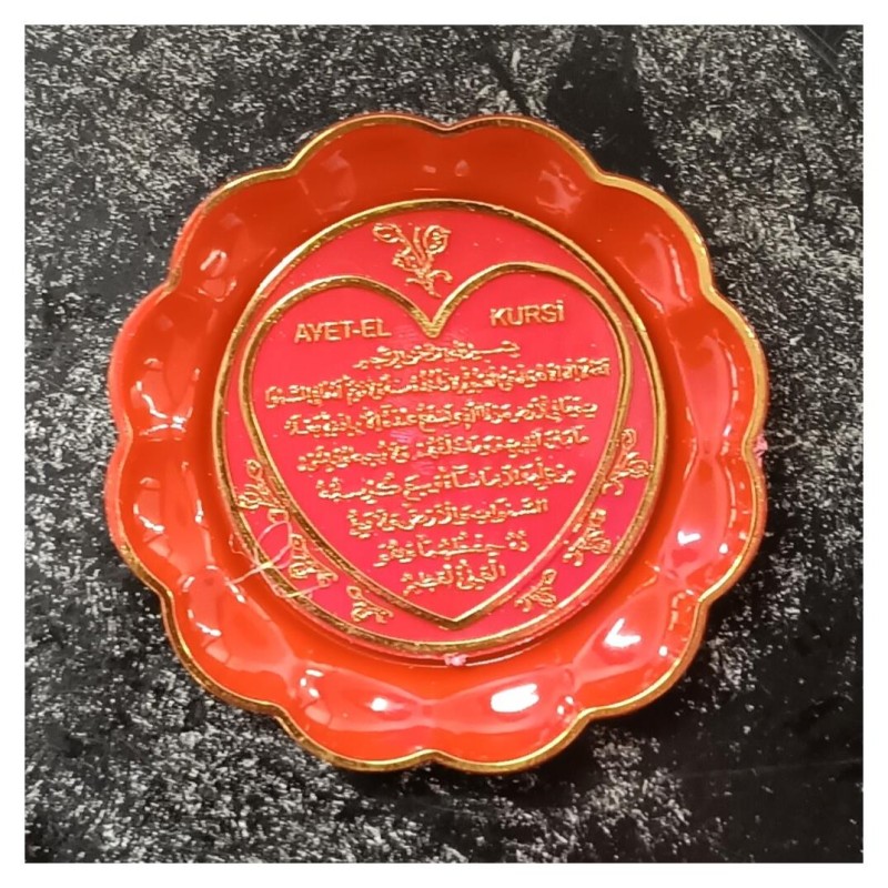 Magnet Ayetel Kürsi Kırmızı- 12 Adet