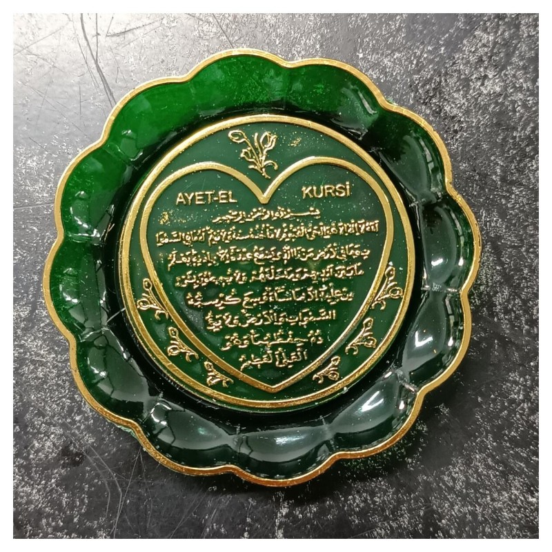 Magnet Ayetel Kürsi Yeşil - 12 Adet