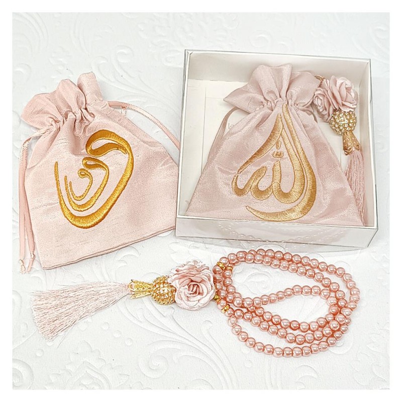 Hediyelik tesbih Keseli Pudra