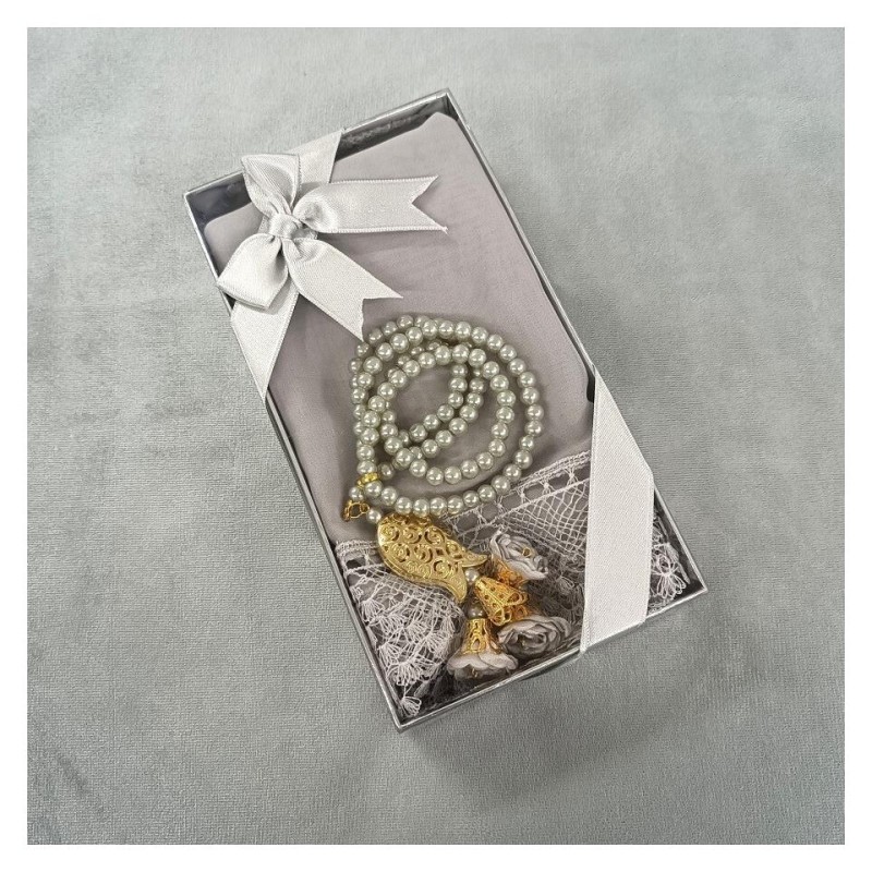 Hediyelik tesbih Ve Şal Seti 