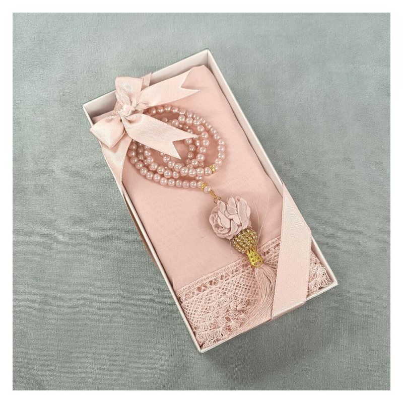 Hediyelik tesbih Ve Şal Seti 