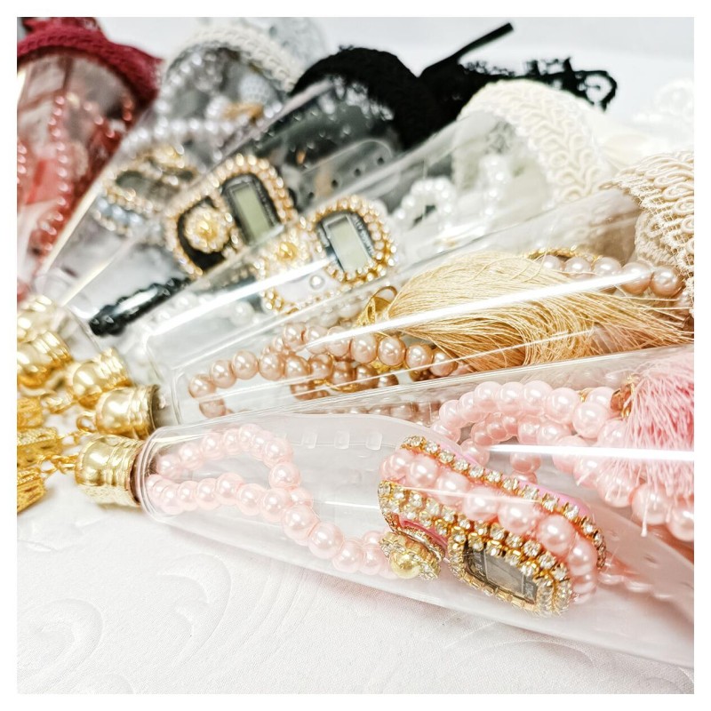 Hediyelik tesbih Ve Zikirmatik Seti Külahlı - 6 Adet