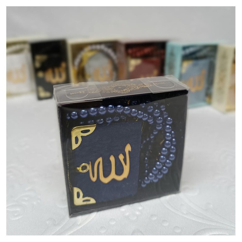 Hediyelik tesbih Ve Mini Kuran Seti Lacivert - 6 Adet