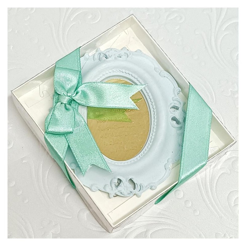 Hediyelik Ayetli Biblo Kokulu Taş Mavi