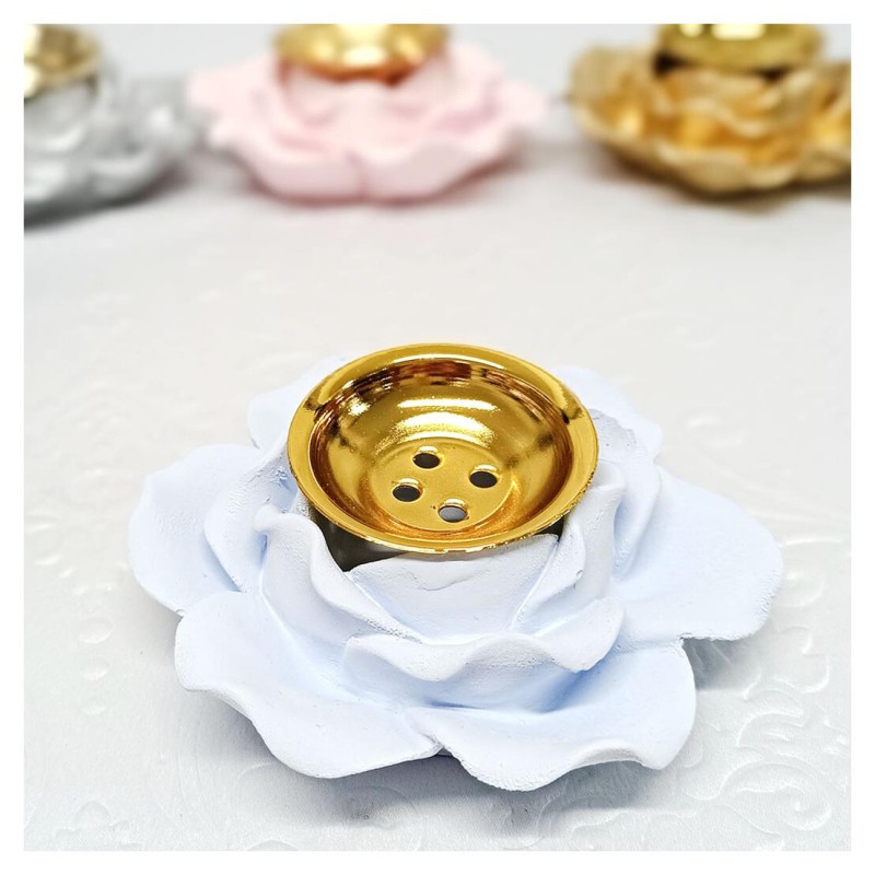 Hediyelik Buhurdanlık Kokulu Taş Mavi