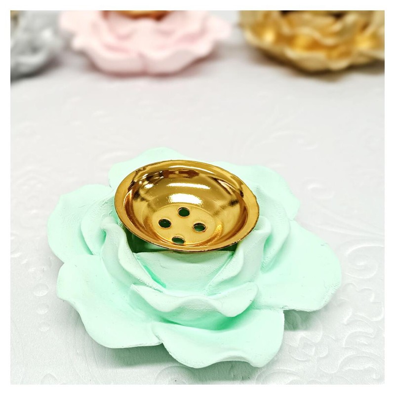 Hediyelik Buhurdanlık Kokulu Taş Yeşil