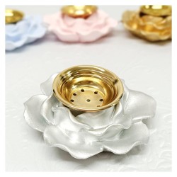 Hediyelik Buhurdanlık Kokulu Taş Silver