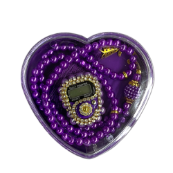 Kalpli̇ Kutulu Set Tesbi̇h Zi̇ki̇rmati̇k - Mor