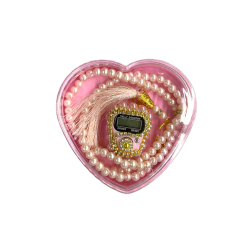 Kalpli̇ Kutulu Set Tesbi̇h Zi̇ki̇rmati̇k - Pembe