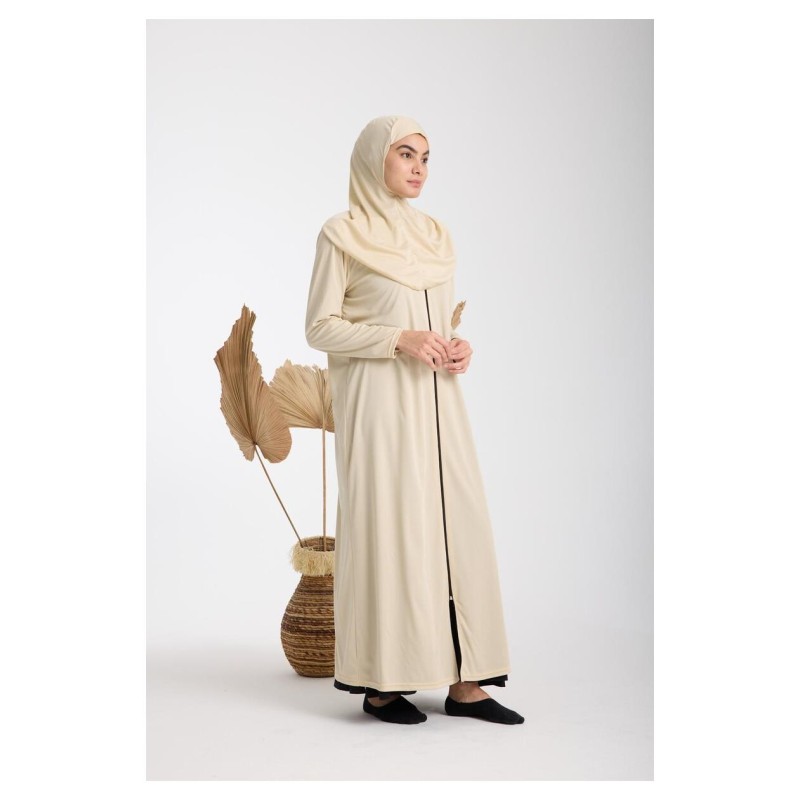 Namaz Elbisesi - Krem