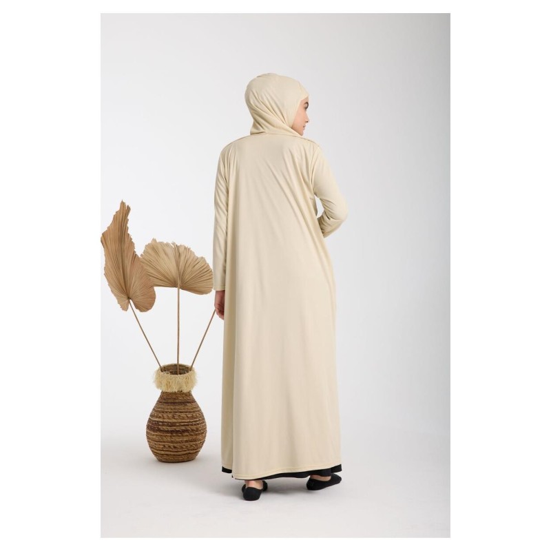 Namaz Elbisesi - Krem