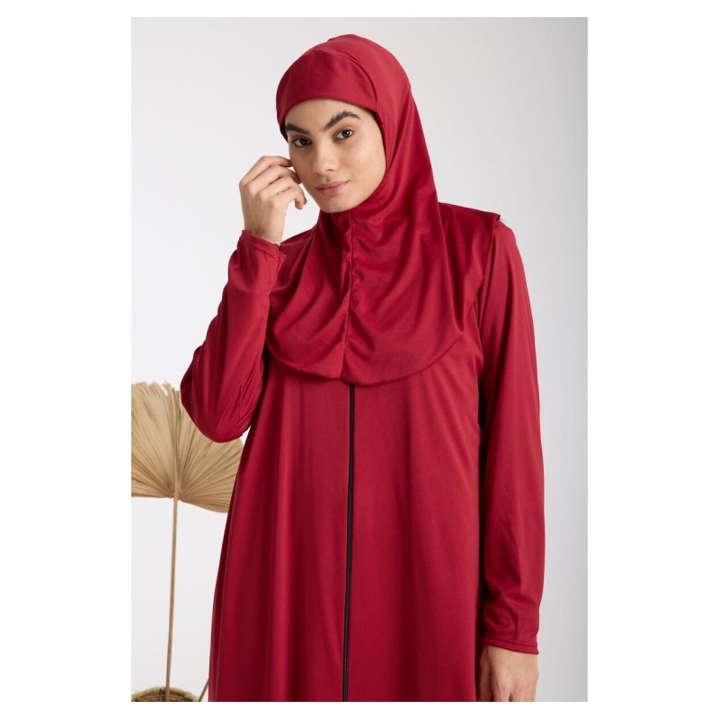 Namaz Elbisesi - Bordo