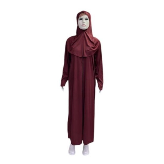 Namaz Elbisesi - Bordo