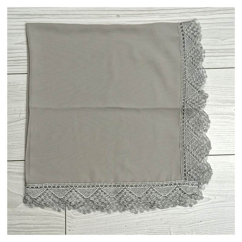 Güpürlü Şal Lüks - Renk Opsiyonlu