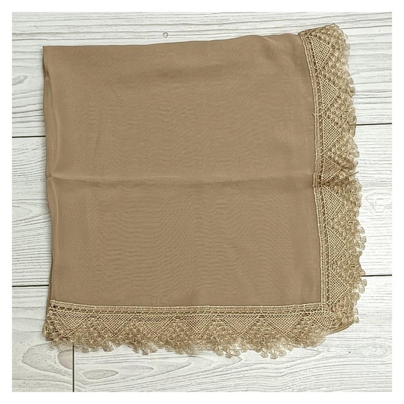 Güpürlü Şal Lüks - Renk Opsiyonlu