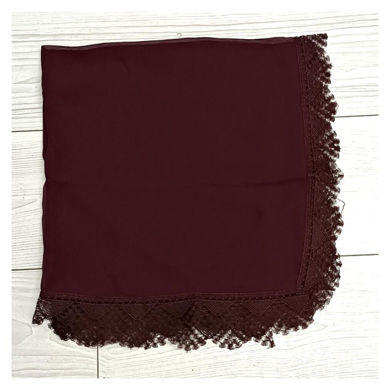 Güpürlü Şal Lüks - Renk Opsiyonlu