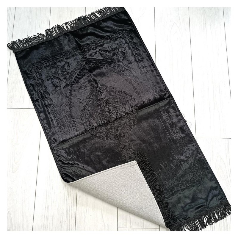 Platinyum Süngerli Lüks Seccade 620 Gr - Siyah