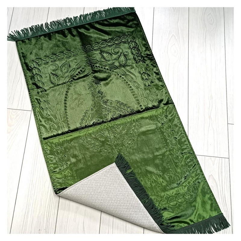 Platinyum Süngerli Lüks Seccade 620 Gr - Yeşil