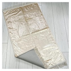 Platinyum Süngerli Lüks Seccade 620 Gr - Bej