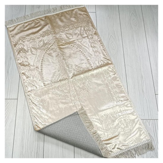 Platinyum Süngerli Lüks Seccade 620 Gr - Bej