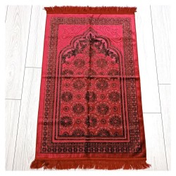 Delüks Simli Seccade Hediyelik 500 Gr - Bordo