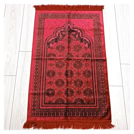 Delüks Simli Seccade Hediyelik 500 Gr - Bordo