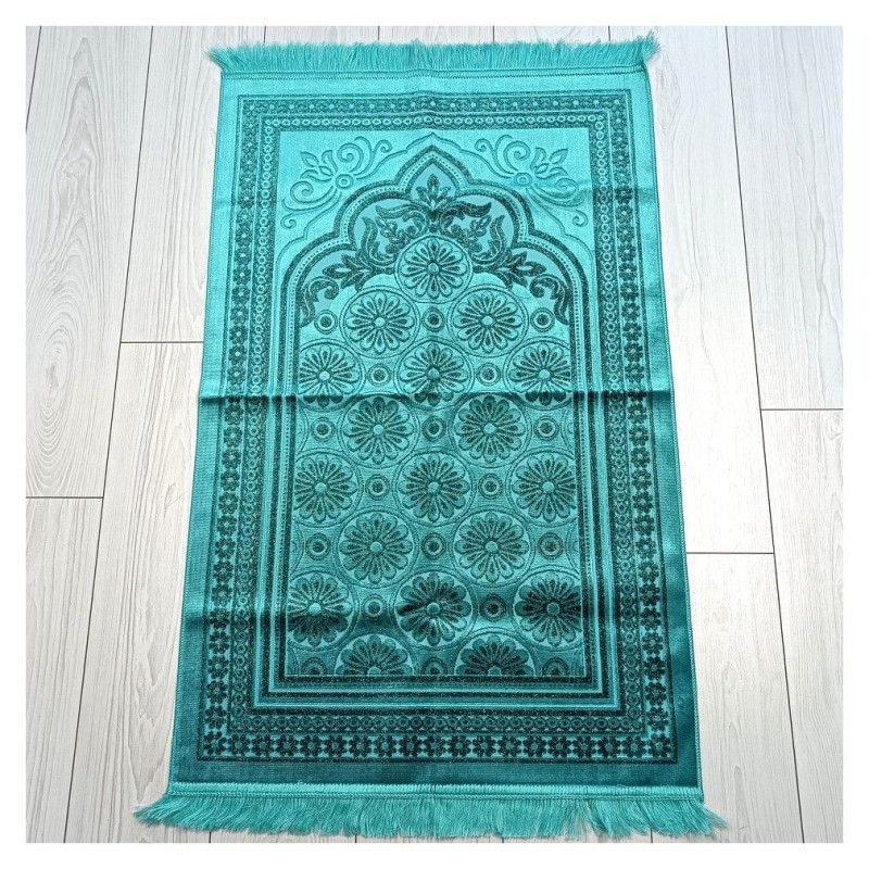 Delüks Simli Seccade Hediyelik 500 Gr- Turkuaz