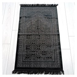 Delüks Simli Seccade Hediyelik 500 Gr- Siyah