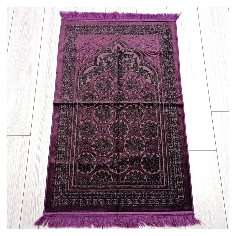 Delüks Simli Seccade Hediyelik 500 Gr - Mor