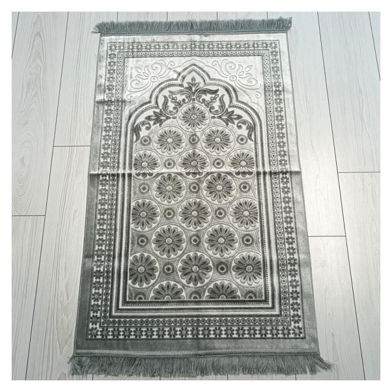 Delüks Simli Seccade Hediyelik 500 Gr - Gri