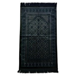 Lüks Kadife Seccade - Siyah