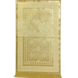 Lüks Kadife Seccade - Gold