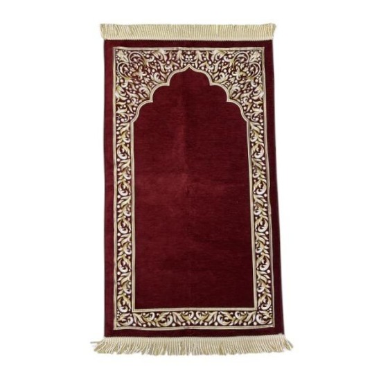 Astarlı Şönil Seccade 700 Gr -Bordo