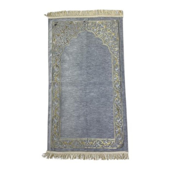 Astarlı Şönil Seccade 700 Gr - Gri