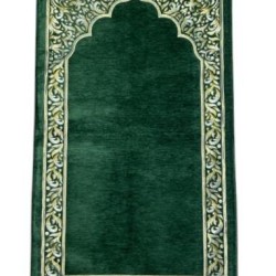 Astarlı Şönil Seccade 700 Gr -yeşil