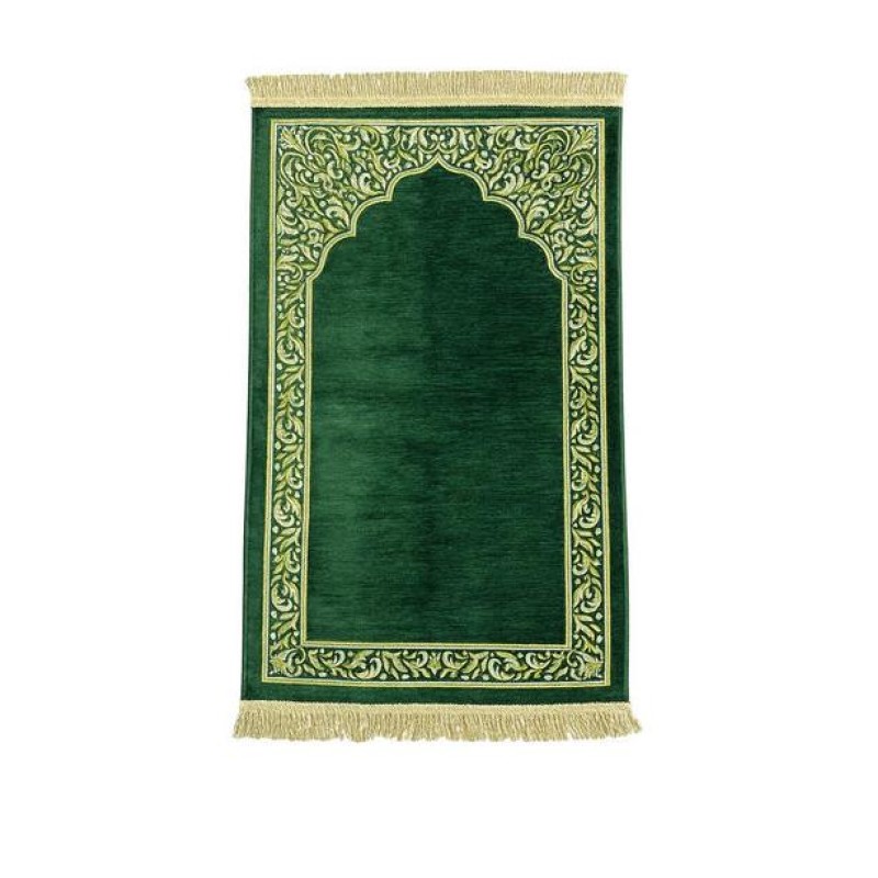 Astarlı Şönil Seccade 700 Gr -yeşil