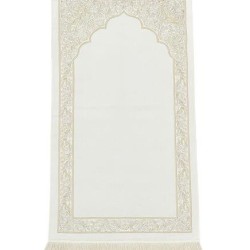 Astarlı Şönil Seccade 700 Gr - Krem