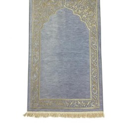 Astarlı Şönil Seccade 700 Gr - Gri