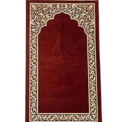 Astarlı Şönil Seccade 700 Gr -Bordo