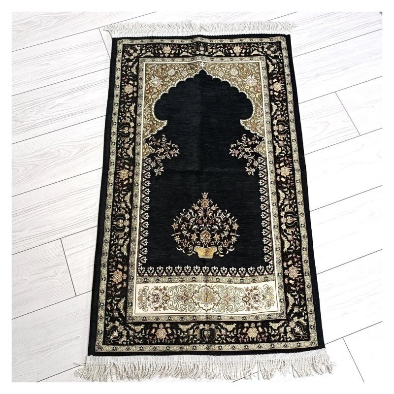 Astarlı Seccade Topkapı Modeli 700 Gr - Siyah