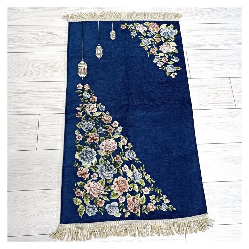 Astarlı Seccade Ramazan Motifli 700 Gr - Lacivert