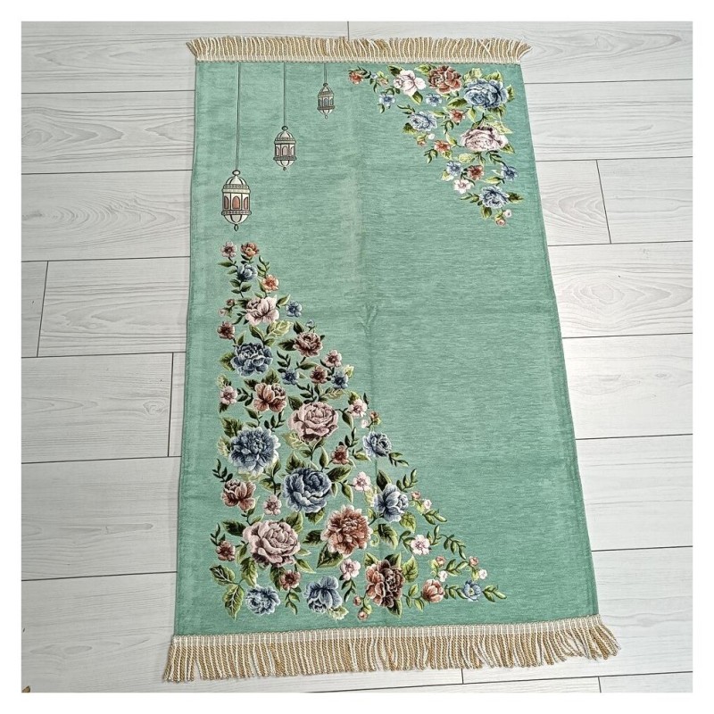 Astarlı Seccade Ramazan Motifli 700 Gr - Su Yeşili