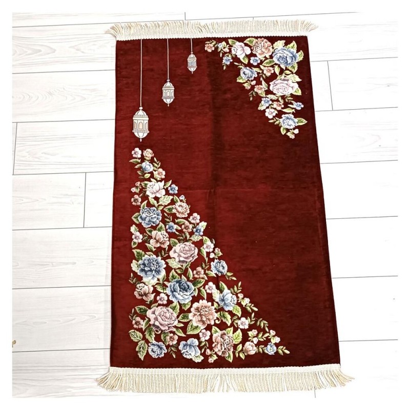 Astarlı Seccade Ramazan Motifli 700 Gr - Bordo