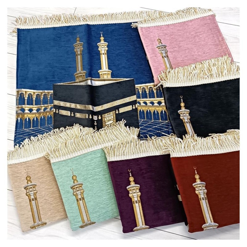 Astarlı Seccade Mekke Serisi  700 Gr - Su Yeşili