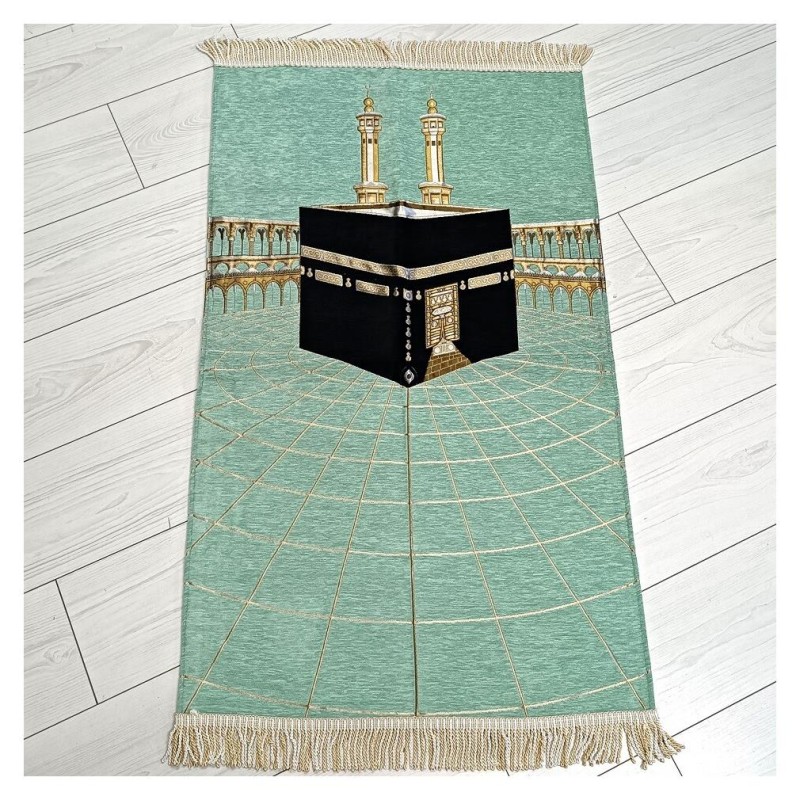 Astarlı Seccade Mekke Serisi  700 Gr - Su Yeşili