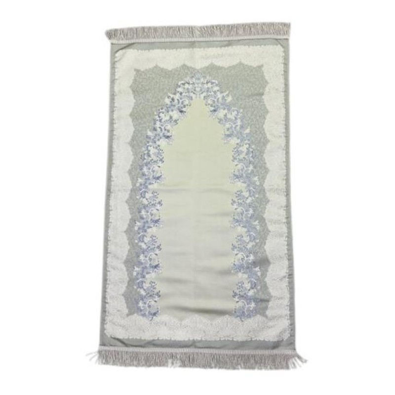 Saten Seccade - Mavi