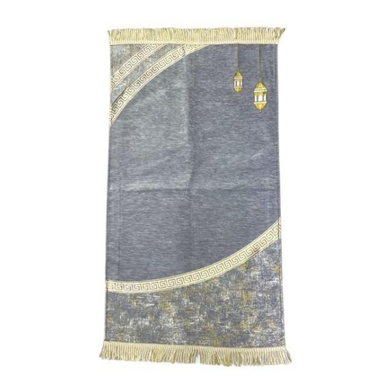 Astarlı Şönil Seccade  - Gri