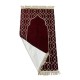 Astarlı Şönil Seccade 700 Gr - Bordo